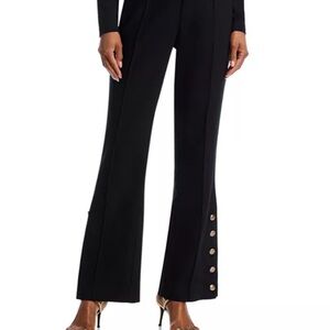 AQUA BLACK side button pants size small